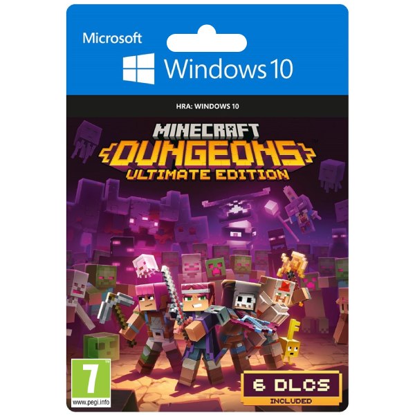 Minecraft Dungeons (Ultimate Kiadás) (digital) - PCCD-Kulcsok > RPG