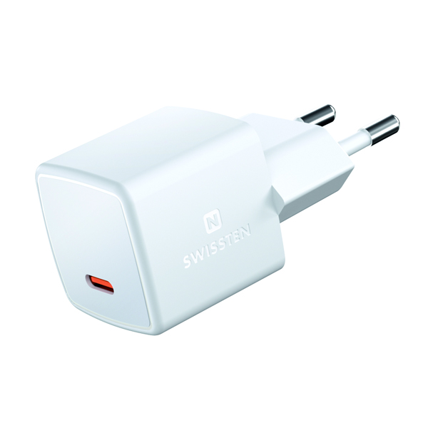 Mini Adapter Swissten GaN USB-C 25W POWER DELIVERY