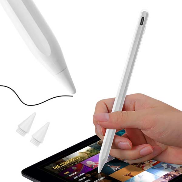 MobilNET White iPad pencil Gen 2 Active Stylus PenKiegészítők > Stylus