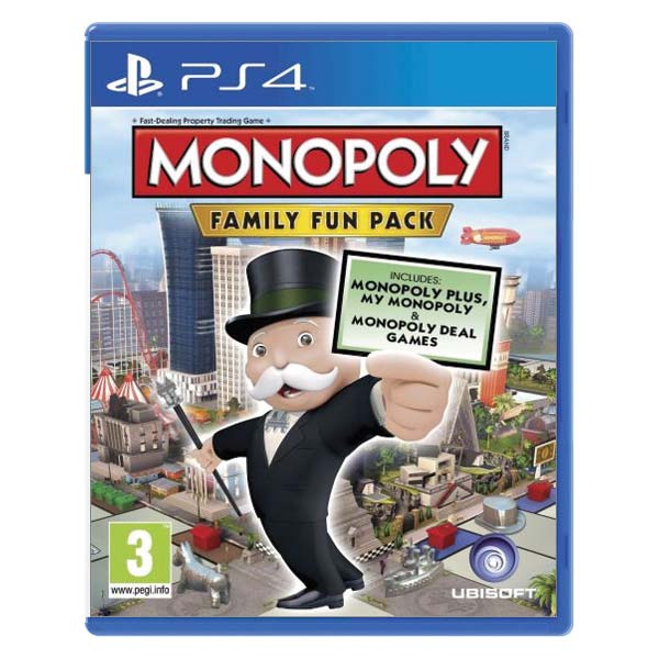 Monopoly: Family Fun Pack - PS4PlayStation 4 játékok > Logikai