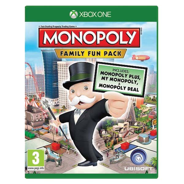 Monopoly: Family Fun Pack - XBOX ONEXbox One játékok > Logikai