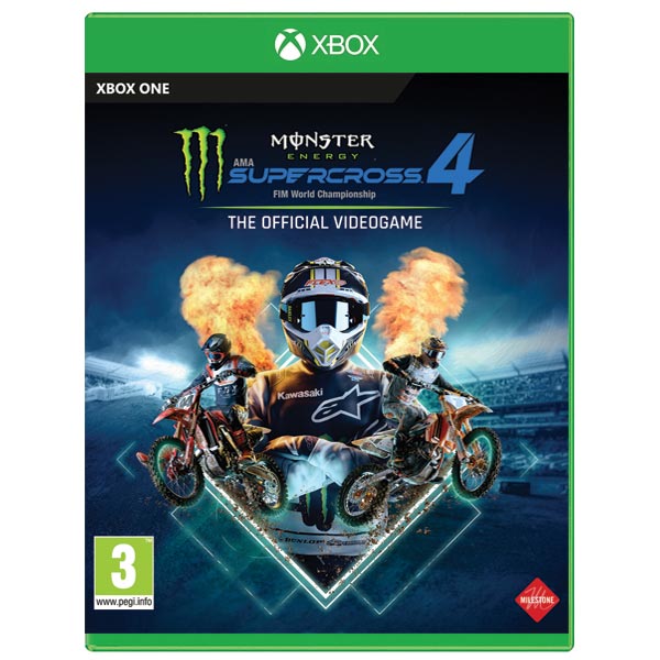 Monster Energy Supercross 4 - XBOX ONEXbox One játékok > bazár