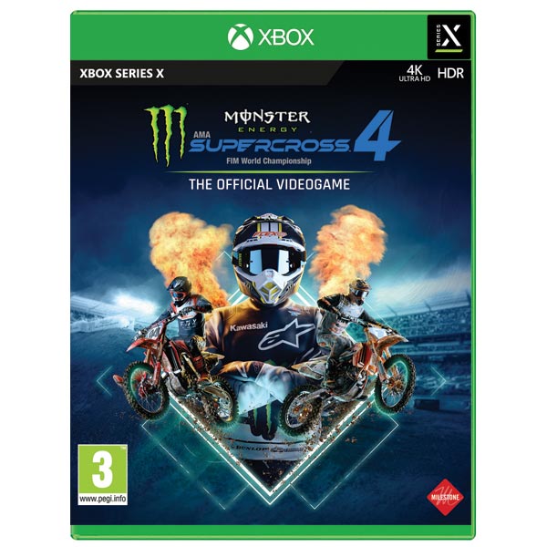 Monster Energy Supercross 4 - XBOX Series XXbox Series játékok > Verseny