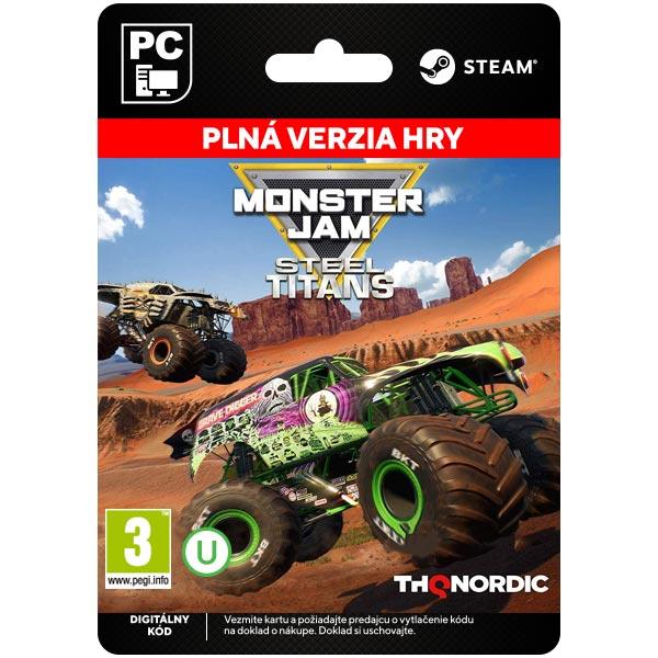 Monster Jam: Steel Titans [Steam] - PCCD-Kulcsok > Verseny játékok