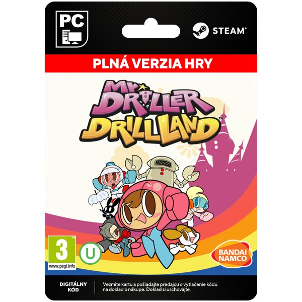 Mr. DRILLER DrillLand [Steam] - PCCD-Kulcsok > Akciójátékok