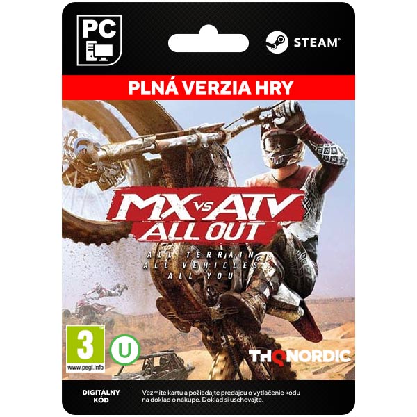 MX vs ATV: All Out [Steam] - PCCD-Kulcsok > Verseny játékok