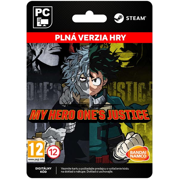 My Hero One’s Justice [Steam] - PCCD-Kulcsok > Akciójátékok