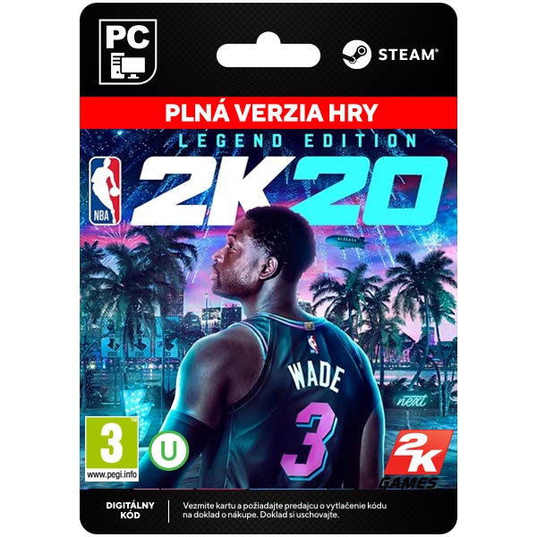 NBA 2K20 (Legend Kiadás) [Steam] - PCCD-Kulcsok > Sport játékok