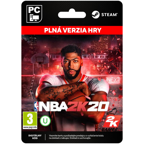 NBA 2K20 [Steam] - PCCD-Kulcsok > Sport játékok