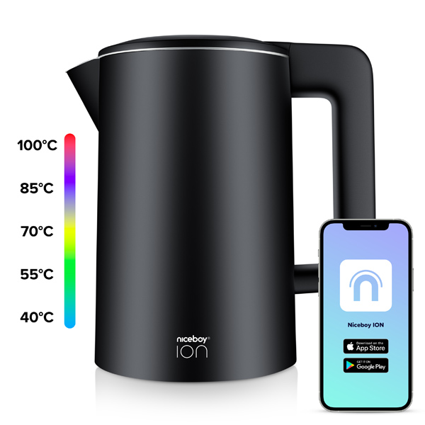 Niceboy ION Smart Kettle Onyx blackHáztartási gépek > Vízforralók