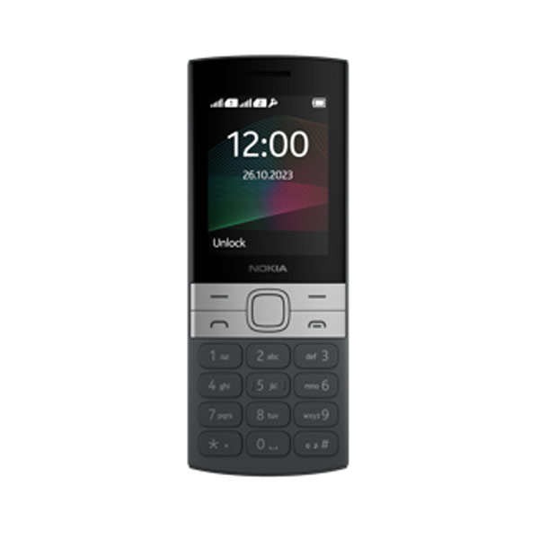 Nokia 150 Dual SIM 2023 feketeMobiltelefonok > Nyomógombos