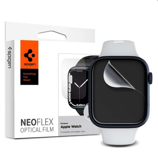 Védőfólia Spigen Film Neo Flex for Apple Watch 7