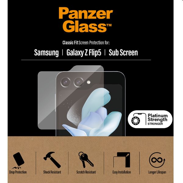 PanzerGlass AB védőüveg Samsung Galaxy Z Flip5 5G számáraVédelem > Védőüvegek és fóliák