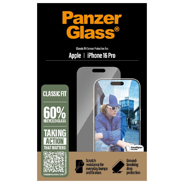 Védőüveg PanzerGlass Apple iPhone 16 ProVédelem > Védőüvegek és fóliák