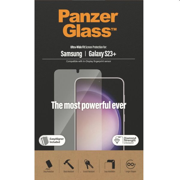 Védőüveg PanzerGlass UWF AB for Samsung Galaxy S23 Plus