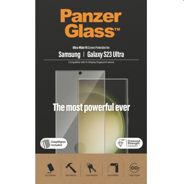 Védőüveg PanzerGlass UWF AB for Samsung Galaxy S23 Ultra