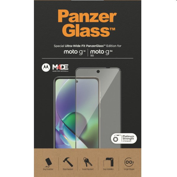 PanzerGlass UWF védőüveg Motorola Moto G14/G54 5G számára