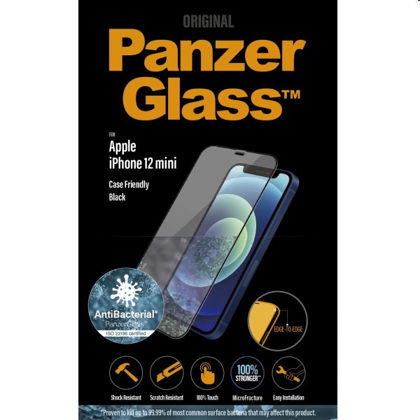 Temperált védőüveg PanzerGlass Case Friendly  Apple iPhone 12/12 Pro