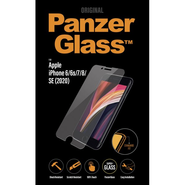 PanzerGlass állványard Fit Apple iPhone SE/8/7/6s/6 SE 22Védelem > Védőüvegek és fóliák