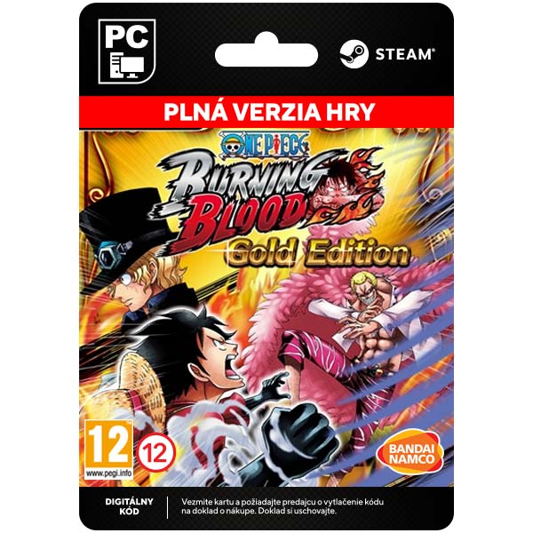 One Piece: Burning Blood (Gold Kiadás) [Steam] - PCCD-Kulcsok > Akciójátékok