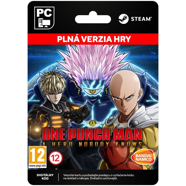 One Punch Man: A Hero Nobody Knows [Steam] - PCCD-Kulcsok > Akciójátékok