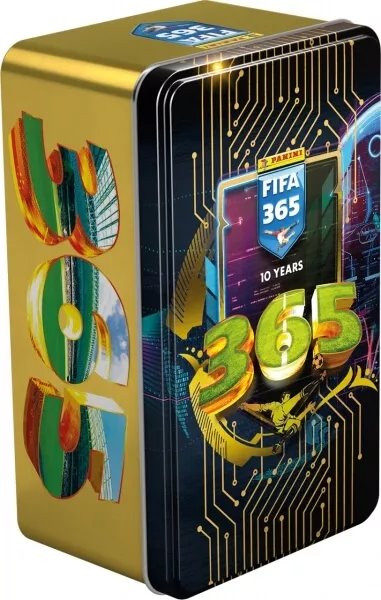 Panini FIFA 365 2024/2025 Adrenalyn szögletes pléhdobozGyűjtői kártyák Flesh & Blood TCG > Gyűjtői focikártyák