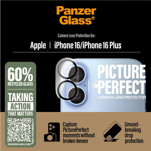 PanzerGlass lencsevédő Hoops Apple iPhone 16/16 Plus