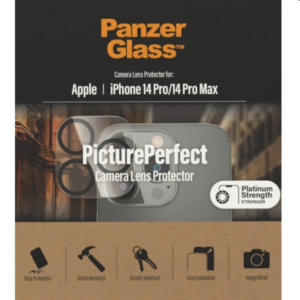 PanzerGlass védőtok fényképezőgép lencséjére for Apple iPhone 14 Pro/14 Pro MaxVédelem > Védőüvegek és fóliák