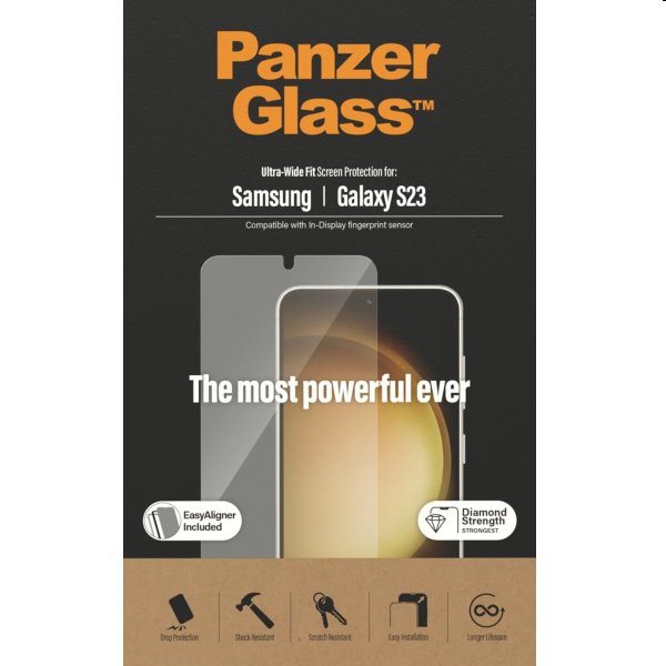 PanzerGlass UWF AB FP védőüveg Samsung Galaxy S23 számáraVédelem > Védőüvegek és fóliák