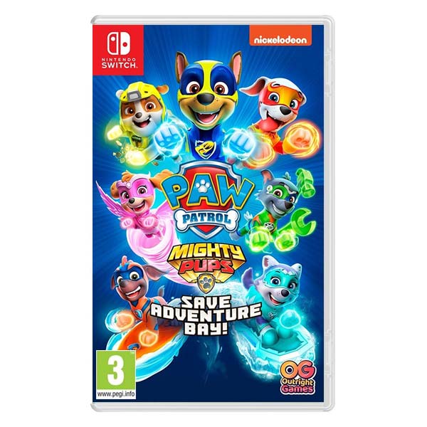 PAW Patrol: Mighty Pups Save Adventure Bay - SwitchNintendo Switch játékok > Akció