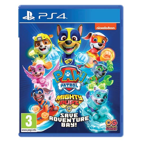 PAW Patrol: Mighty Pups Save Adventure Bay - PS4PlayStation 4 játékok > Akció