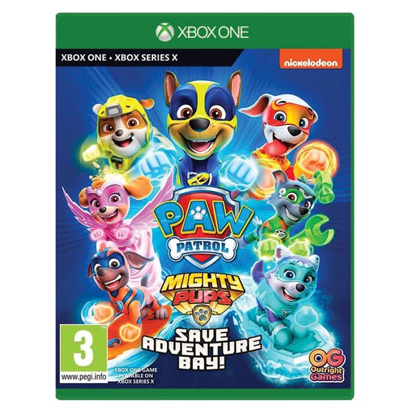 PAW Patrol: Mighty Pups Save Adventure Bay - XBOX ONEXbox One játékok > bazár