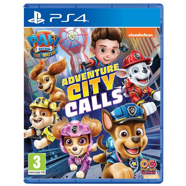 Paw Patrol The Movie: Adventure City Calls - PS4PlayStation 4 játékok > Arkád