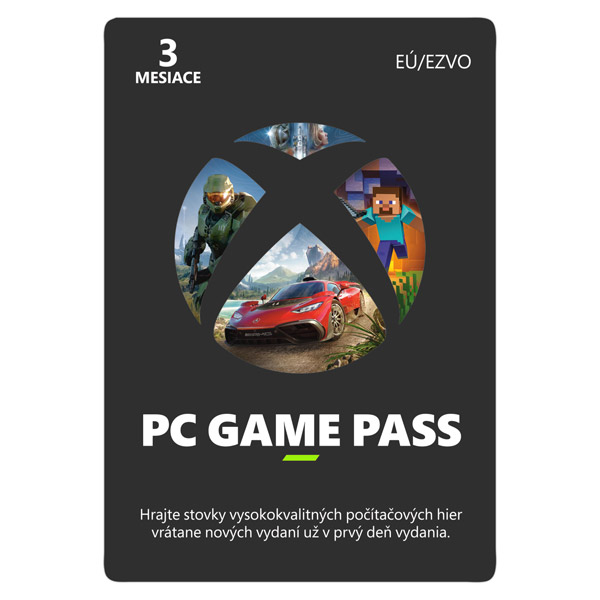 PC Game Pass 3 havi előfizetésXbox One > Xbox digital