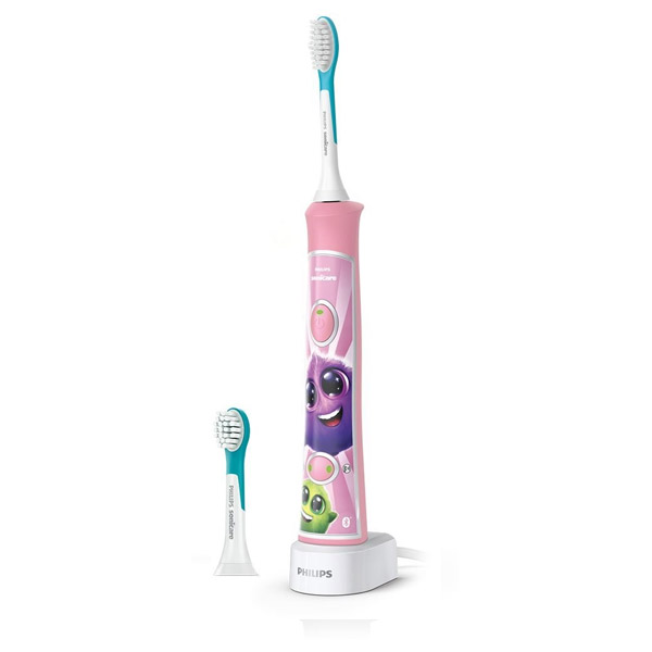 Philips Elektromos fogkefe gyerekeknek Sonicare rózsaszínHigiénia > Fogkefék