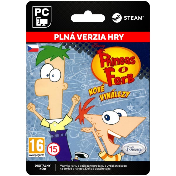 Phineas a Ferb: Nové vynálezy CZ [Steam] - PCPC játékok > Gyermek