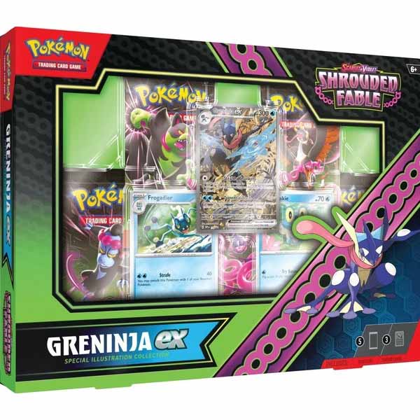 Kártyajáték Pokémon TCG: Scarlet & Violet Shrouded Fable Greninja ex Special Illustration Collection (Pokémon)Gyűjthető kártyák > V & V Star & V Max Box