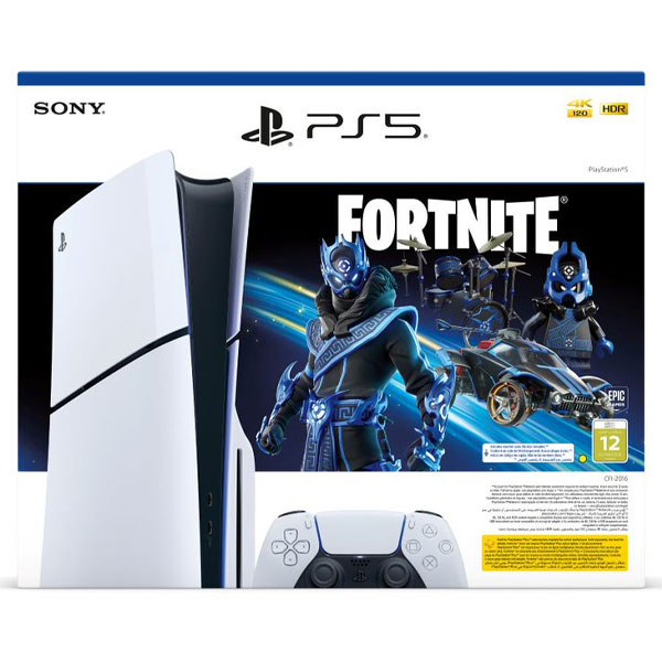 PlayStation 5 (Model Slim Fortnite Cobalt Star Bundle)PlayStation 5 > PlayStation 5 konzolok