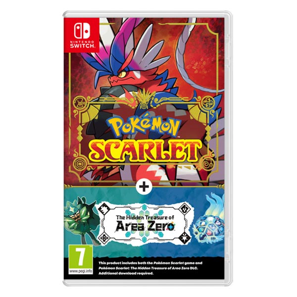 Pokémon Scarlet + Area Zero DLC - SwitchNintendo Switch játékok > Switch Bazár