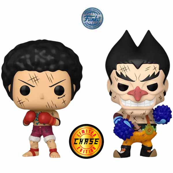 POP! 2 Pack Animation: Monkey D.Luffy and Foxy (One Piece) Special Edition CHASEAnime > One Piece