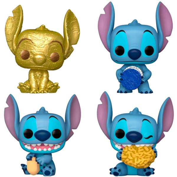 POP! 4-Pack: Disney Stitch Happy Hanukkah (Pocket POP!)Funko POP > Special & Limited Edition