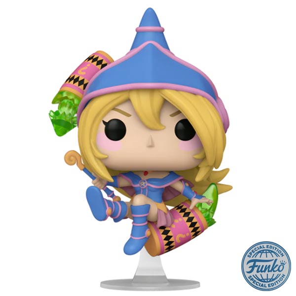 POP! Animation: Dark Magician Girl with Cylinder (Yu Gi Oh) Special Edition Flocked (Glows in The Dark)Anime > Yu Gi Oh