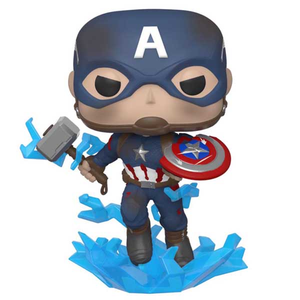 POP! Captain America with Broken Shield and Mjölnir (Avengers Endgame) figuraFunko POP > Figurák