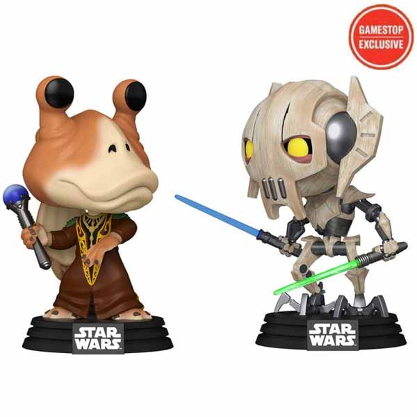 POP! Clone Wars: Jar Jar Binks VS General Grievous (Star Wars) Gamestop KiadásFunko POP > Special & Limited Edition