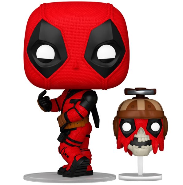 POP! Deadpool & Wolverine: Deadpool with Headpool (Marvel)Funko POP > Figurák