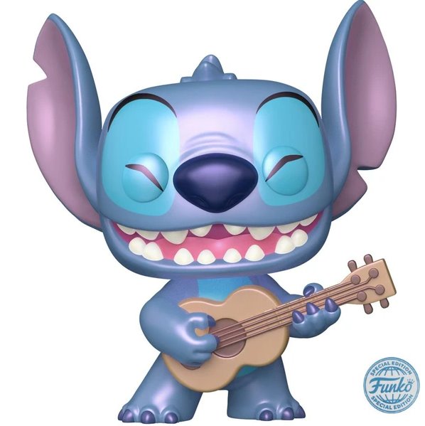 POP! Disney: Stitch with Ukelele (Lilo & Stitch) Special Edition PearlescentFunko POP > Disney