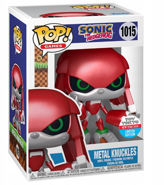 POP! Games: Metal Knuckles (Sonic the Hedgehog) New York Comic Con 2024Funko POP > Special & Limited Edition