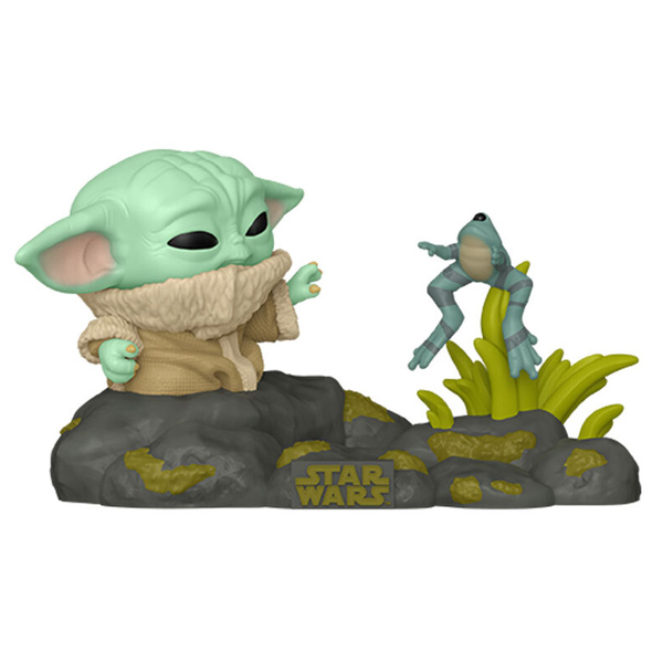 POP! Grogu with Frog (Star Wars The Mandalorian) Deluxe KiadásFunko POP > Special & Limited Edition