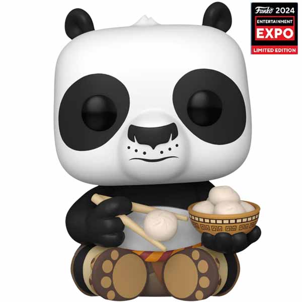 POP! Movies: PO (Kung Fu Panda) 2024 Limited Kiadás Entertainment Expo Shared Exclusive 15 cmFunko POP > Special & Limited Edition