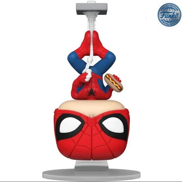 POP! Spider Man with Hot Dog (Marvel) Special KiadásFunko POP > Special & Limited Edition